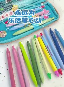 NEVER | Quick-dry Smooth Writing Original Design Attractive Student Neutral Pen Click-type