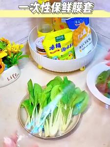 KEKESHANGJIA | Food Grade Disposable Elastic Food Cover Wraps