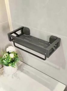 MOSHANG | Suction Wall Mounted Bathroom Storage Rack