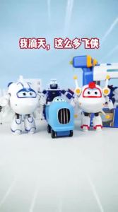 AULDEY | Super Wings Full Collection Transforming Robots