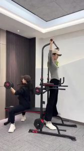 MIKING | Indoor Single Pull-Up Bar Dual-Use for Fitness