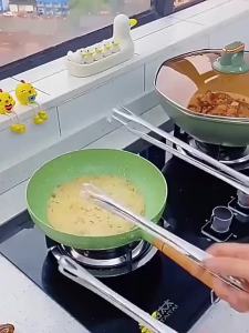 YUHANG | Stainless Steel Food-grade Meat Tongs for Grilling