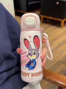 Disney | High Appearance Insulated Straw Cup for Boys Girls Students