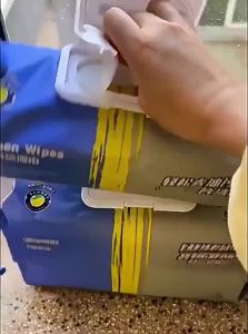 Powerful Kitchen Degreaser Wipes 80 Sheets