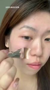 MSQ | Fish Tail Flat Head Makeup Artist Foundation Brush