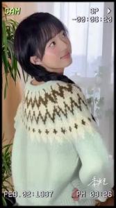 Ge·an·fei | Áo Sweater Len Dày Phong Cách Thư thái