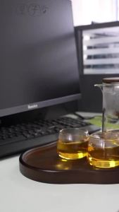 CHAHUANGZI | One-Click Filter High-End Glass Tea Pot