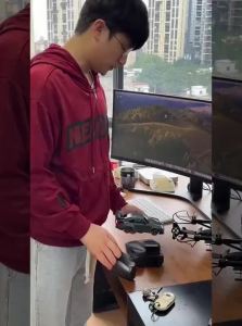 BABYSHOME | Electric RC Drift Car Toy 4WD High-Speed Racing Car