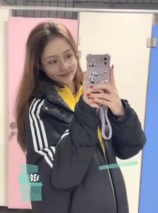 KEYOUQU | Anti-Shock Phone Case with Lanyard for iPhone 17/16 Pro Max Full Coverage Original Panda斜挎可背 Couples Trendy