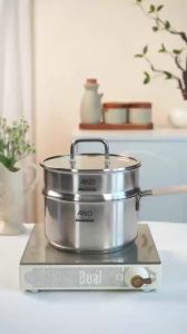 ASD | Baby Food Grade 316L Stainless Steel No Coating Soup Pot
