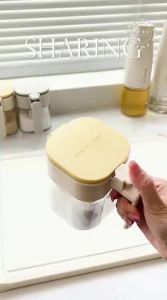 MODERN SWEETHOME | Sealed Moisture-proof Spice Storage Jar Spoon-separated