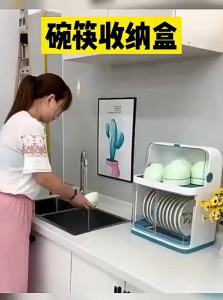 ZHIFUXIAOLUBAN | Dish Drying and Storage Rack