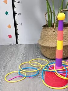 Parent-Child Interactive Intellectual Ring Toss Game