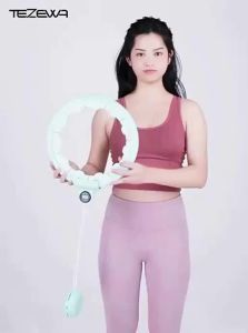 TEZEWA | Weighted Injury-Preventative Abdominal Slimming Hula Hoop
