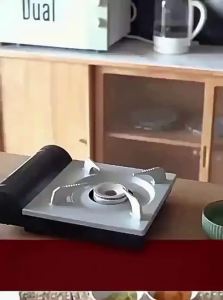 Cast Iron Non-Stick Grill Pan for Stovetop and Outdoor Use