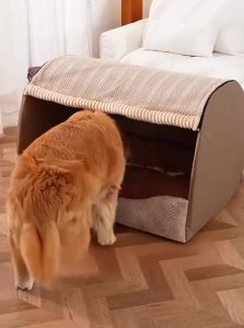 hipidog | Warm Washable Indoor Dog House for Large Dogs