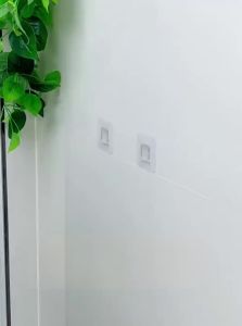 MEIJIAN | Wall Mount Broom Holder Strong Adhesive No Drill Installation