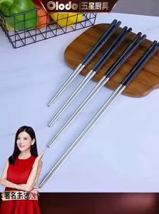 Olodo | Stainless Steel Heat-Resistant Non-Slip Chopsticks