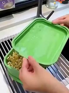 NIANXU | Large Capacity Home Use Seedling Tray and Sprouting Pot for Growing Mung Beans