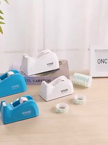Large Stylish Tape Dispenser with Cutter