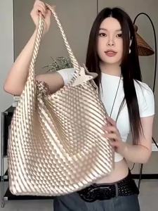 URCDN RDALVO | Luxury Beach Weaving Tote Bag Large Capacity