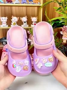 JIFANPAUL | Dép Tinh Thể Cho Bé Gái Mùa Hè Chống Trơn Trượt Chống Nước