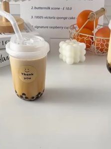 MEIDI | Disposable Lidded Food-Grade Thickened Cup For Hot Pearl Drinks