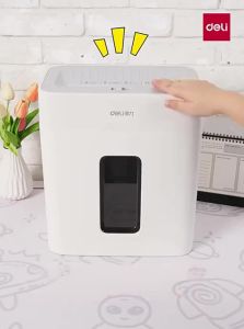 deli | Office Dedicated Electric Automatic 4-Level Confidential Desktop Quiet Shredder