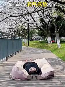 Portable Automatic Inflatable Mattress for Two