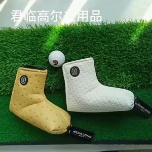 Dominant | Ostrich Pattern Waterproof PU Fleece-Lined Magnetic Golf Club Head Cover