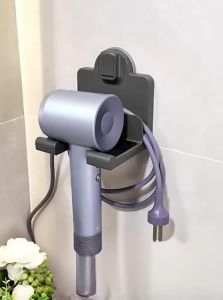 MOSHANG | Wall-mounted Hair Dryer Organizer