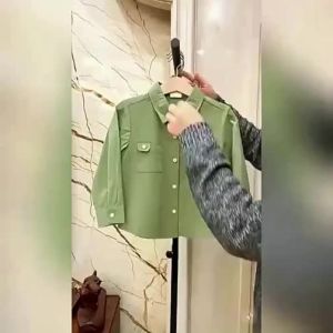 Autumn Spring Long Sleeve Button-down Shirt Boys
