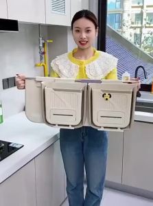 YouPin | Kitchen Use No Bend Wall Mounted Trash Can