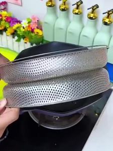Strainer and Steamer Basket Multi-purpose Cooking Tool