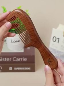 LVpasa | Anti Hair Loss Anti-static Wooden Comb