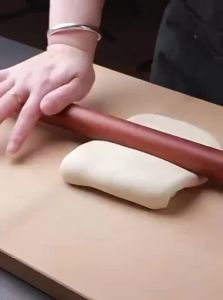 AMW | Pear Wood Large Thick Heavy Duty Rolling Pin