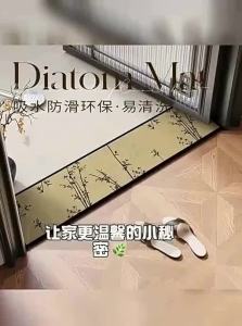 LEKEN | Narrow Long Absorbent Mat for Entrance and Bathroom