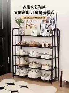 Household Multi-Layer Reinforced Carbon Steel Shoe Rack