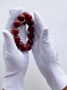 TEKANAI | Silk Satin Photogenic Jewelry Handling Gloves Black