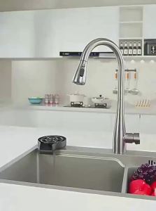 SHENYUAN | Pull-out High Pressure Splash Proof Dishwashing Sink Faucet