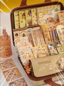 deli | Birthday Gift for Girls Stationery Set for Primary School Students