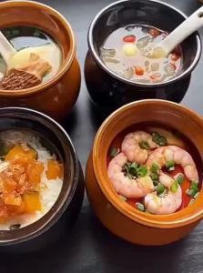 Personal Ceramic Stewing Pot for Home Use