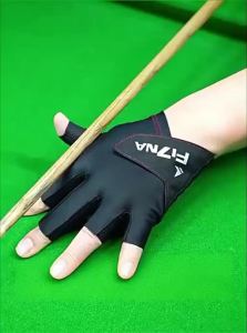 JIFANPAUL | Professional Breathable Billiard Glove Left Hand 3-finger Half Finger
