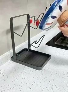 UBT | Wall-Mountable Kitchen Pot Lid Organizer & Storage Rack