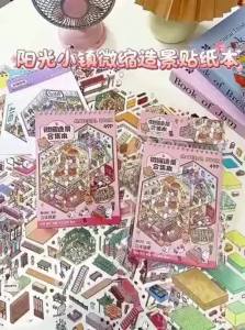 DIY Miniature Scene Large Decals for Girls Educational Toy Gift
