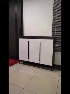 ENLUOLIJIA | Outdoor Locked Shoe Cabinet