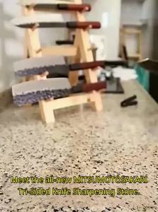 MITSUMOTOSAKARI | Chefs Multi-Angle Knife Sharpening Stone