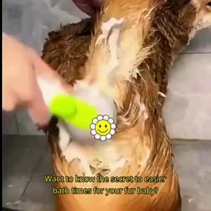VOA | Pet Bathing Brush Dog And Cat Grooming Massage Tool