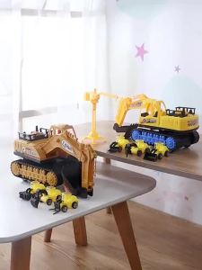Jumbo Excavator Toy Vehicle Inertial